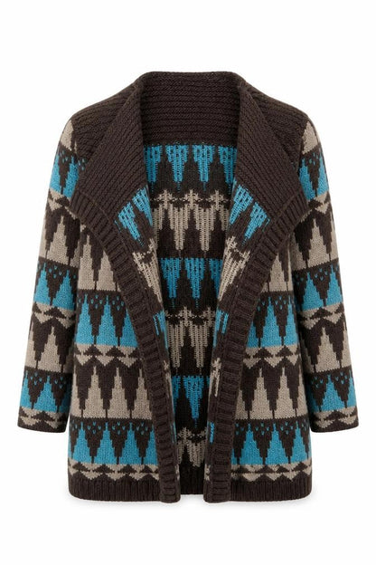 Womens UK Size M Marks and Spencer Multicoloured Cardigan Jumper