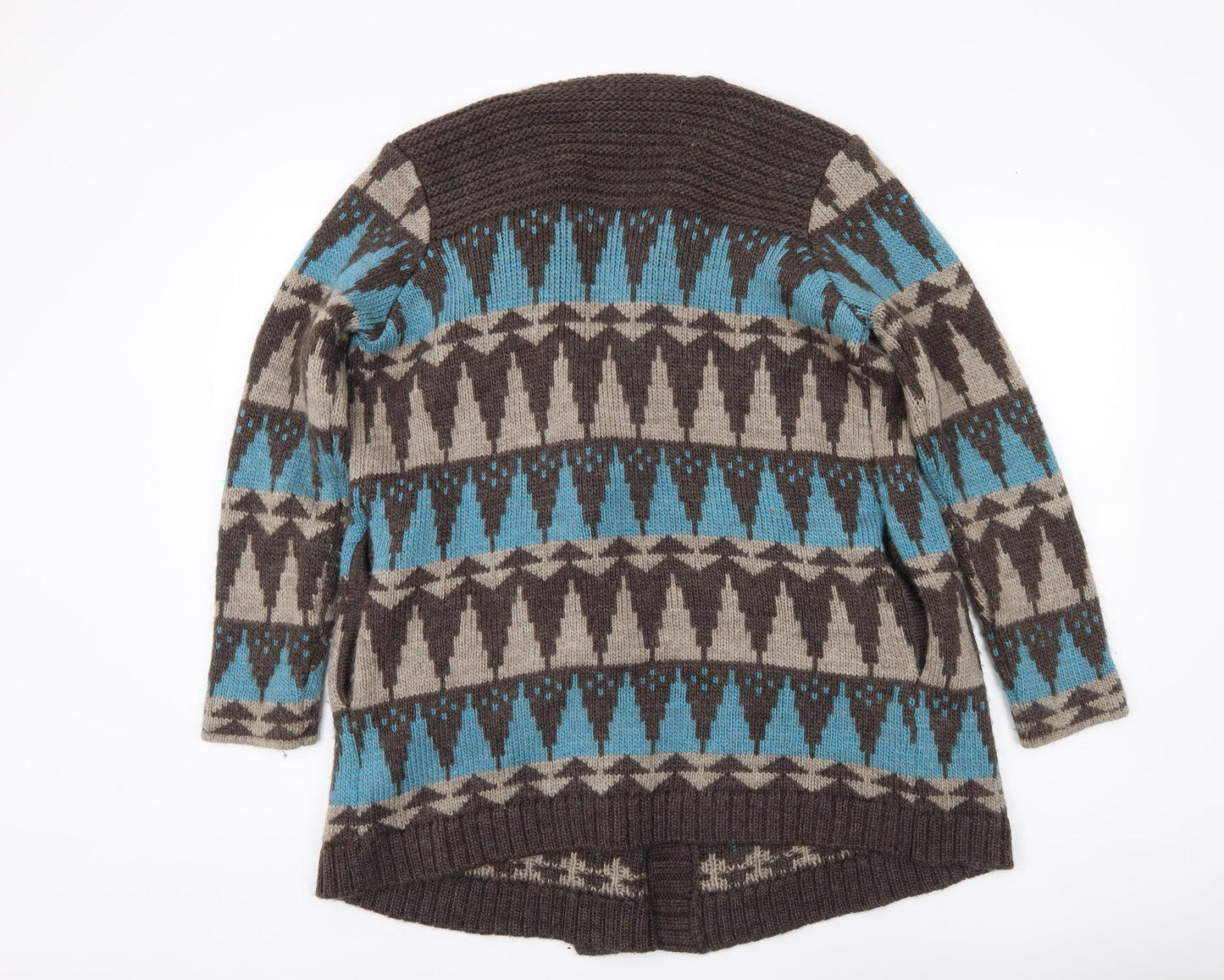 Womens UK Size M Marks and Spencer Multicoloured Cardigan Jumper