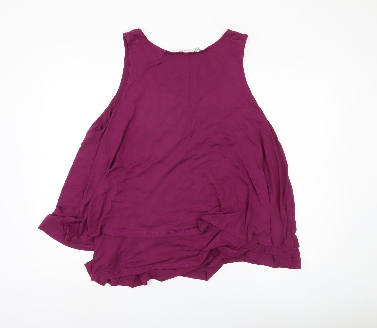 bpc bonprix Women's Purple XL V-Neck Tank