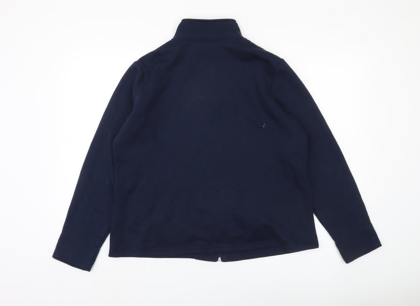 Damart Women's Blue Jacket, Size 14/16, Full Zip