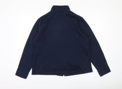 Damart Women's Blue Jacket, Size 14/16, Full Zip