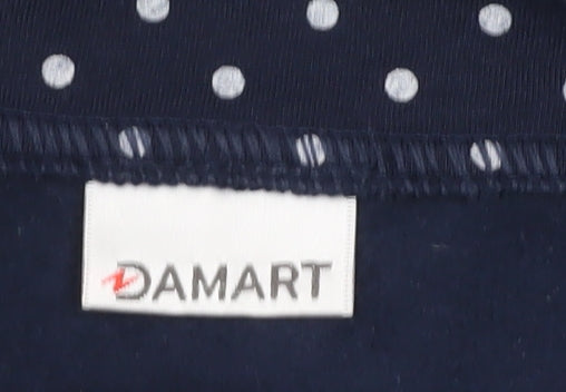 Damart Women's Blue Jacket, Size 14/16, Full Zip