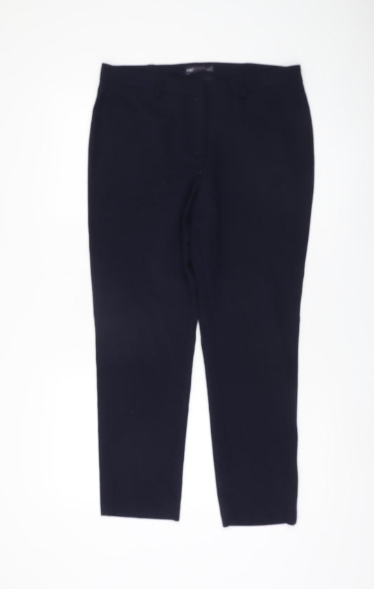 Womens UK Size 12 Marks and Spencer   Blue Trousers