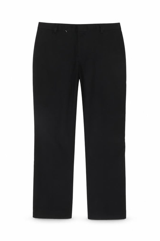 Mens UK Size 34 S Burton Menswear Regular Fit Dress Pants Black Trousers