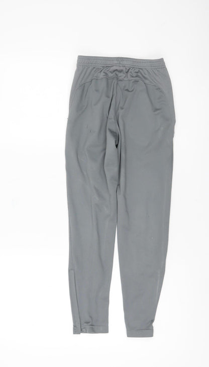 Nike Boys Grey Jogger Trousers M Elastic Waist