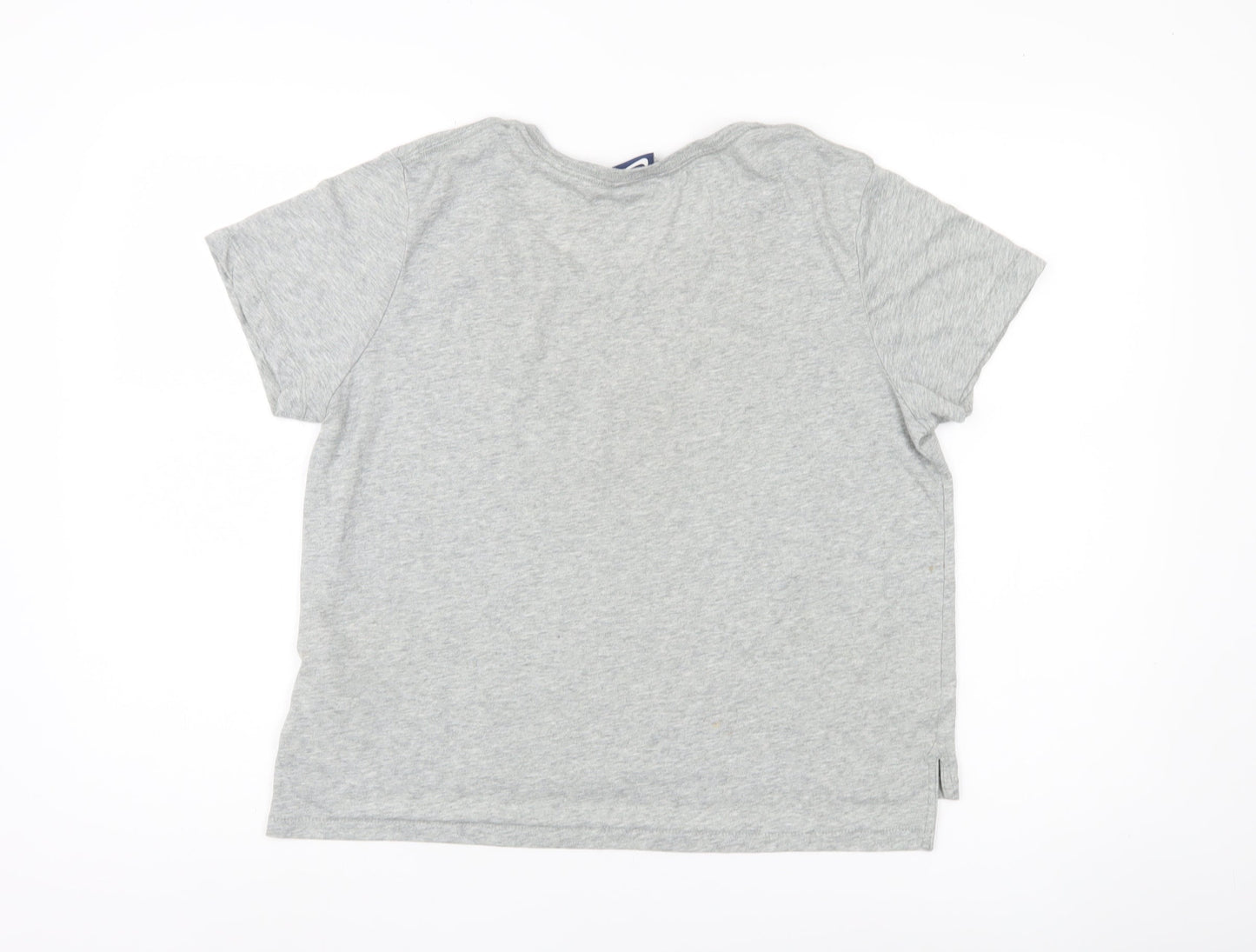 Womens UK Size S Nike Grey  T-Shirt
