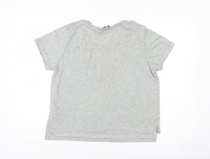 Womens UK Size S Nike Grey  T-Shirt