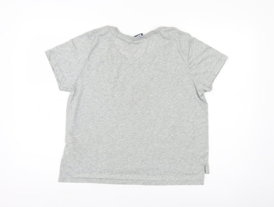 Womens UK Size S Nike Grey  T-Shirt