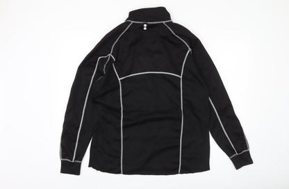 Mens UK Size L Crane Black Pullover Sweatshirt