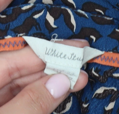 Womens UK Size  White Stuff Blue  Blouse