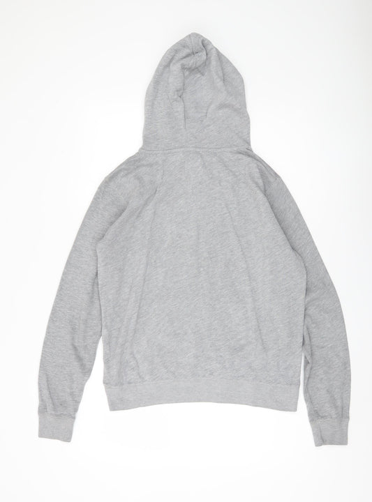 Womens UK Size 12 Jack Wills Grey Pullover Hoodie