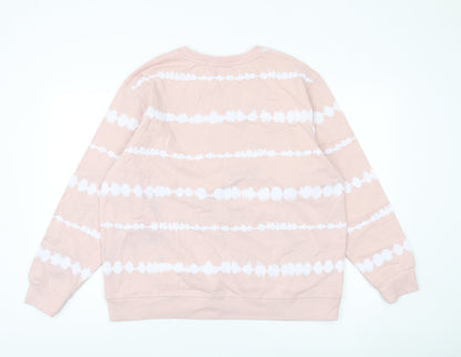 Marks and Spencer Pink Crew Neck Sweatshirt L