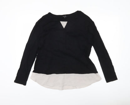Womens UK Size 12 Marks and Spencer Black  Blouse