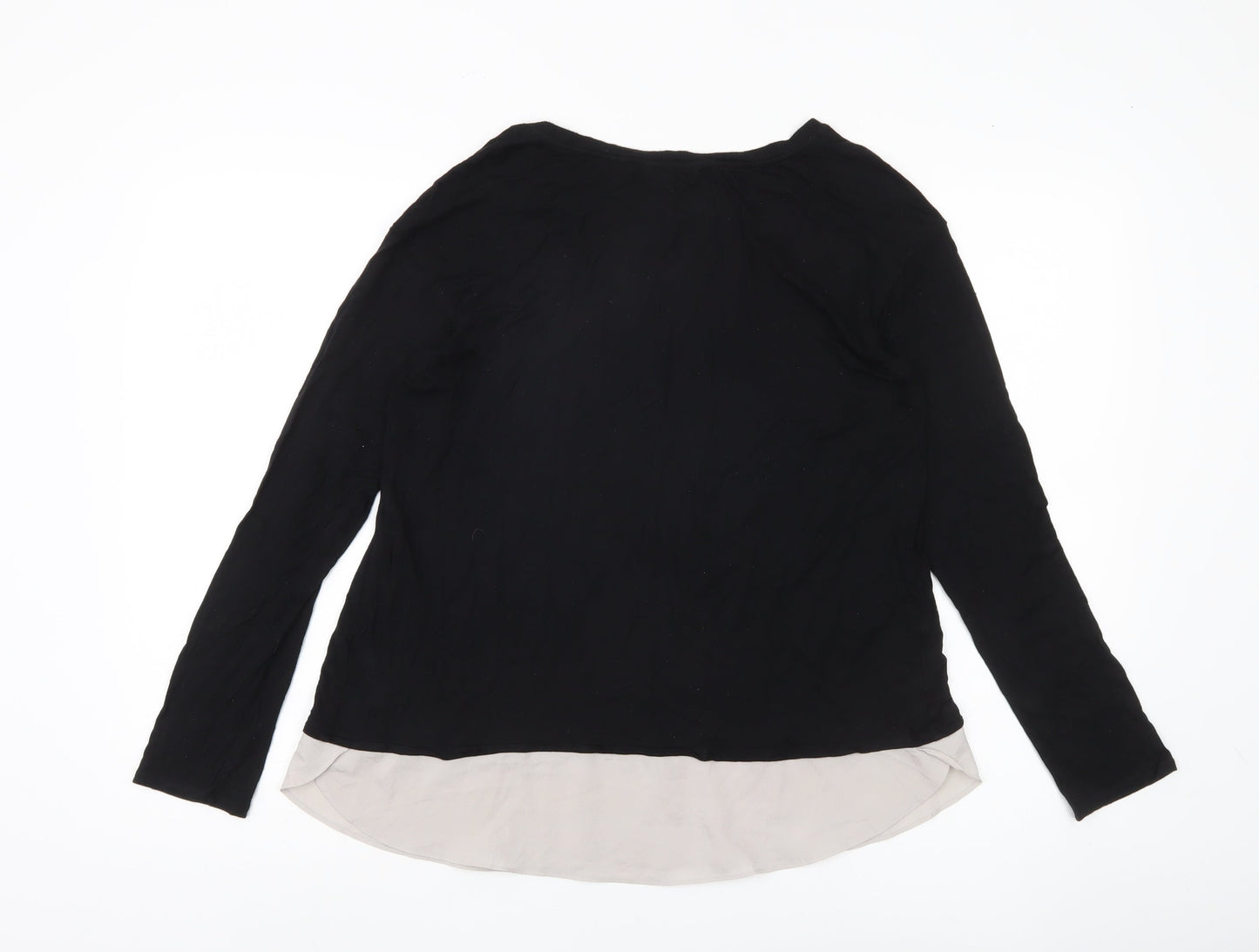 Womens UK Size 12 Marks and Spencer Black  Blouse