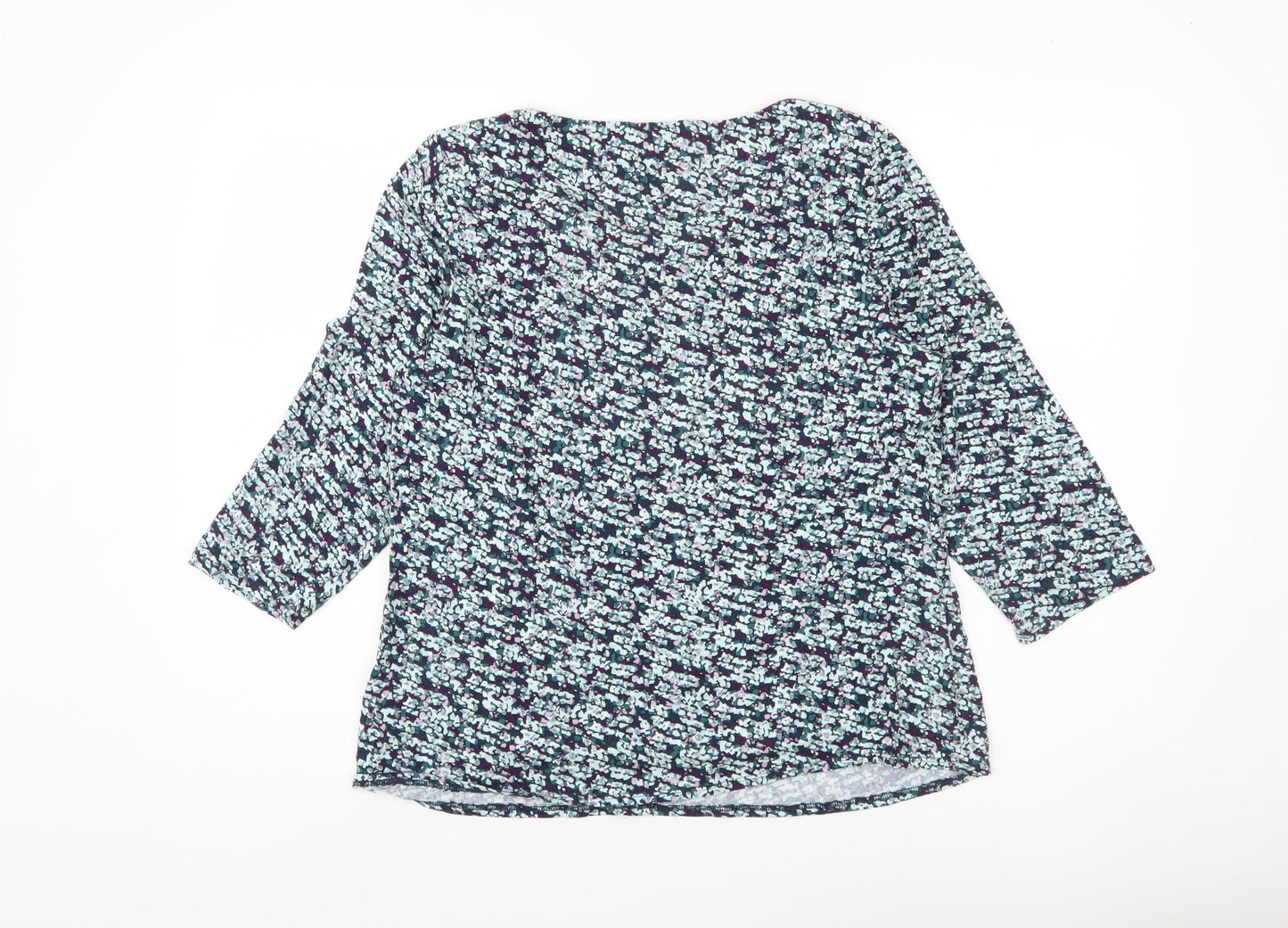 Womens UK Size 14 Marks and Spencer Multicoloured Basic Blouse