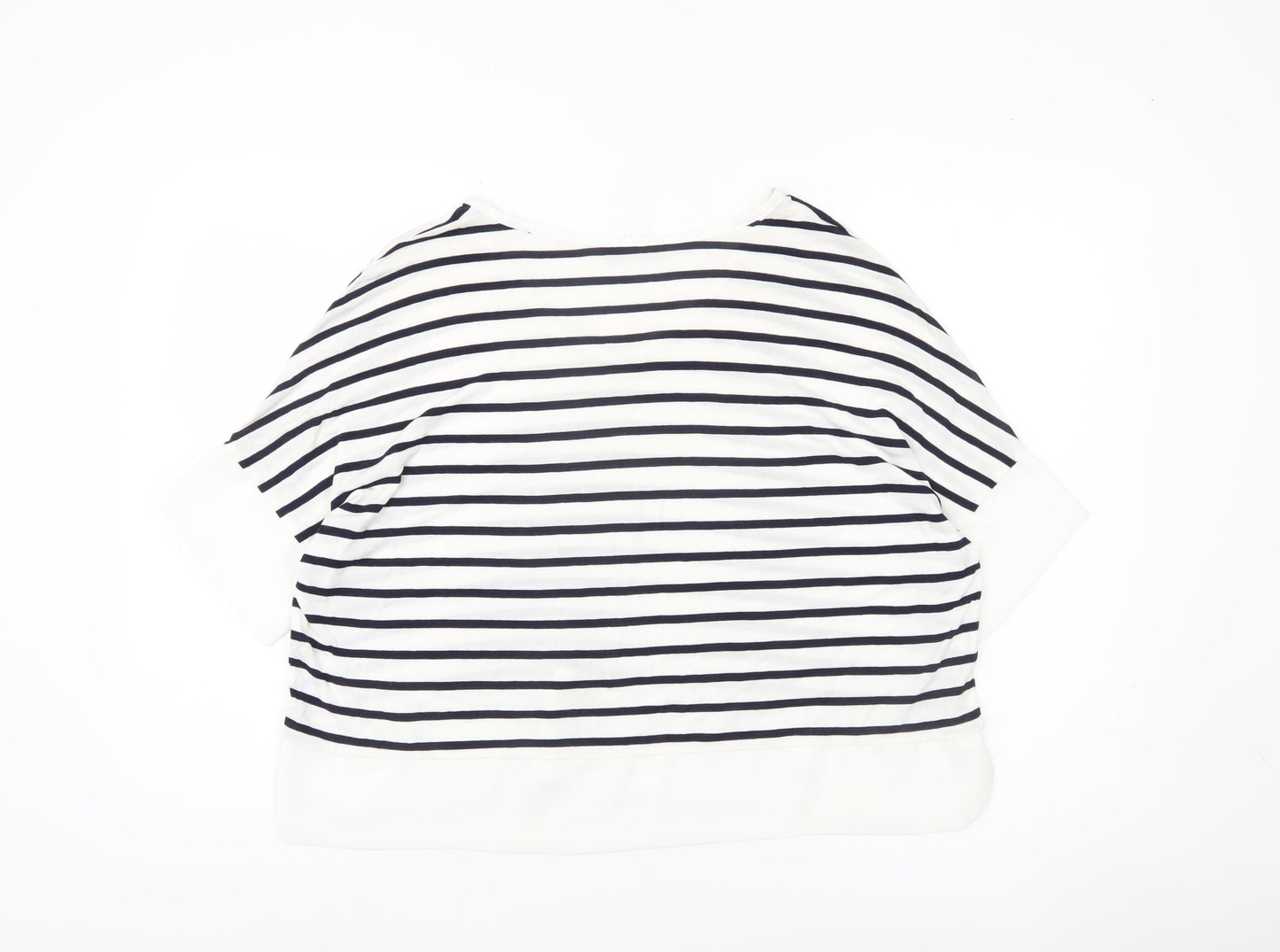 Womens UK Size 8 Zara White  T-Shirt