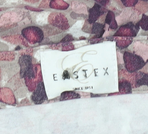 Womens UK Size 14 Eastex Multicoloured  Blouse