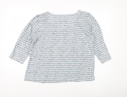 Womens UK Size 18 Marks and Spencer Multicoloured Basic T-Shirt