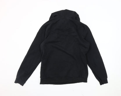 Mens UK Size S PUMA Black Pullover Hoodie