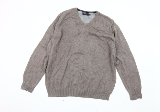 Maine New England Men's Grey 2XL Pullover Jumper