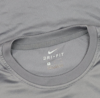 Nike Men's Grey Athletic Gym T-Shirt, Size L