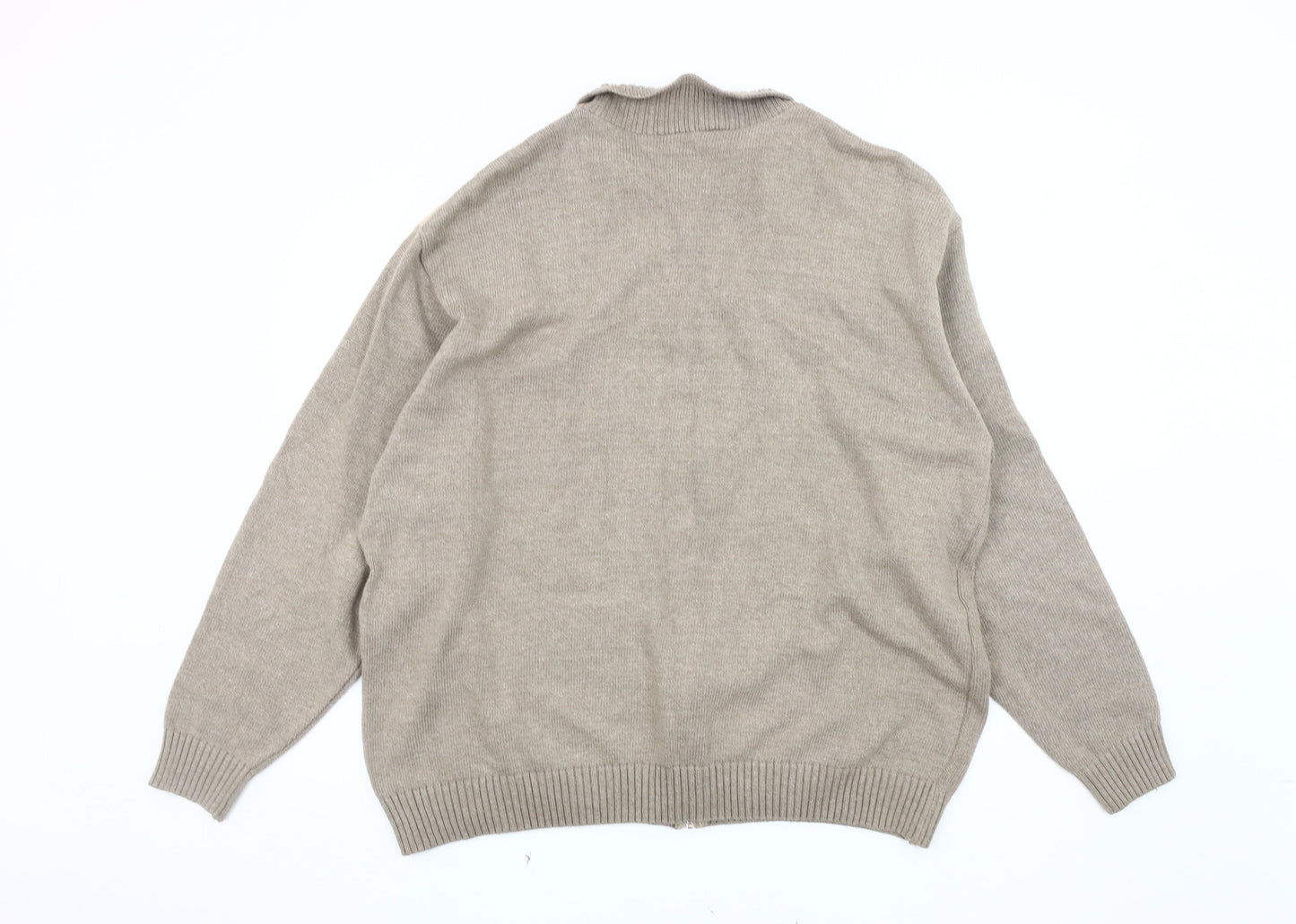 Mens UK Size 2XL Tootal Beige Basic Jacket