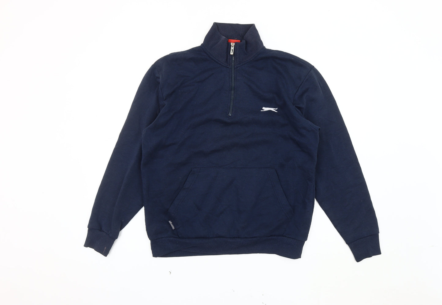 Mens UK Size M Slazenger Blue Pullover Sweatshirt