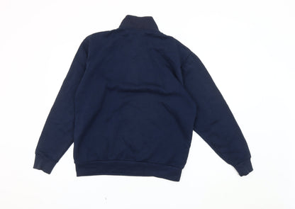 Mens UK Size M Slazenger Blue Pullover Sweatshirt