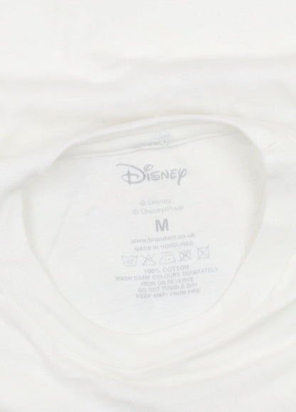 Disney Girls White Lilo & Stitch Birthday T-Shirt M