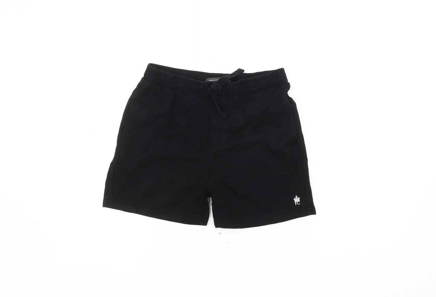 French Connection Boys Black Athletic Shorts 11 Years