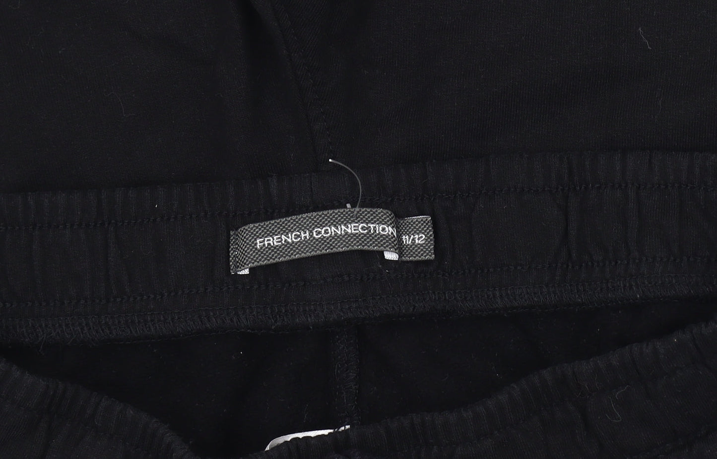 French Connection Boys Black Athletic Shorts 11 Years