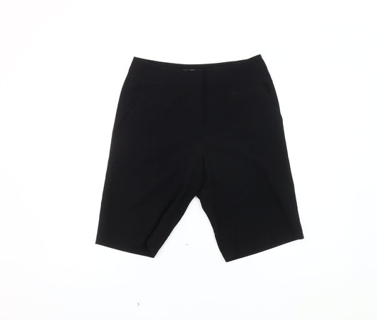 Marks and Spencer Women's Black Shorts Size 8