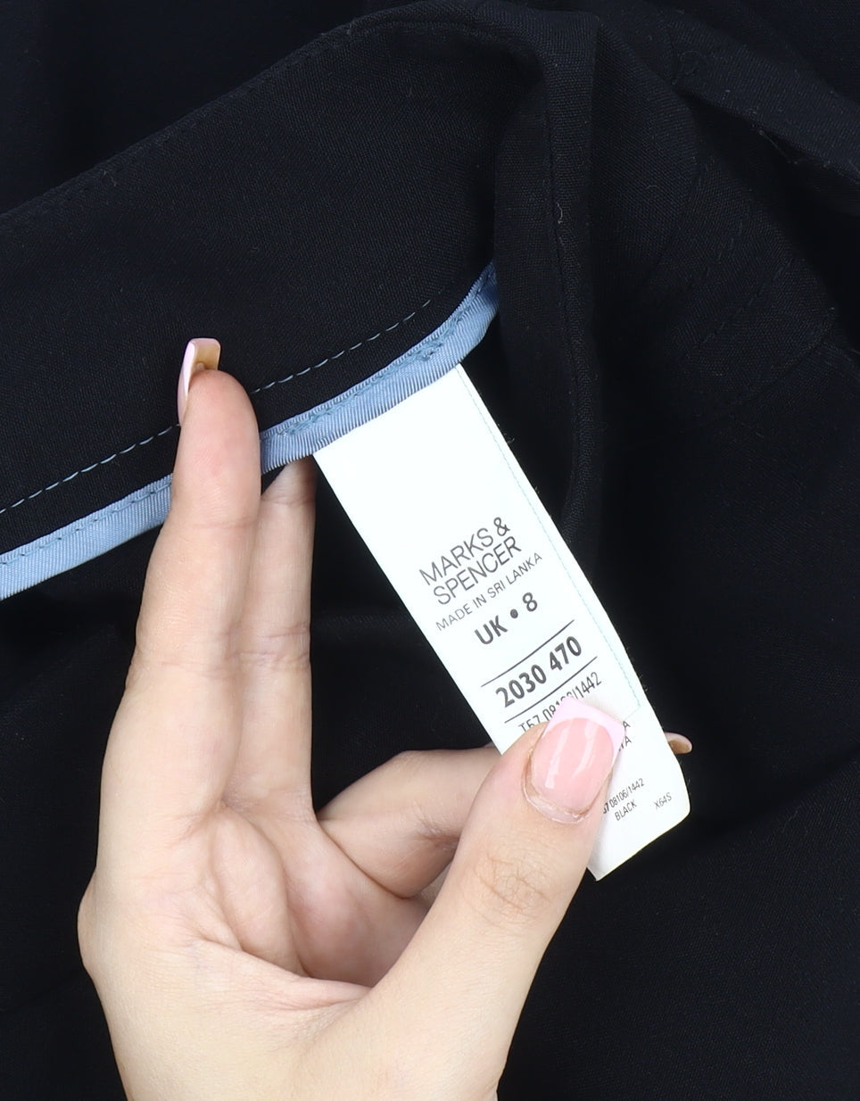 Marks and Spencer Women's Black Shorts Size 8