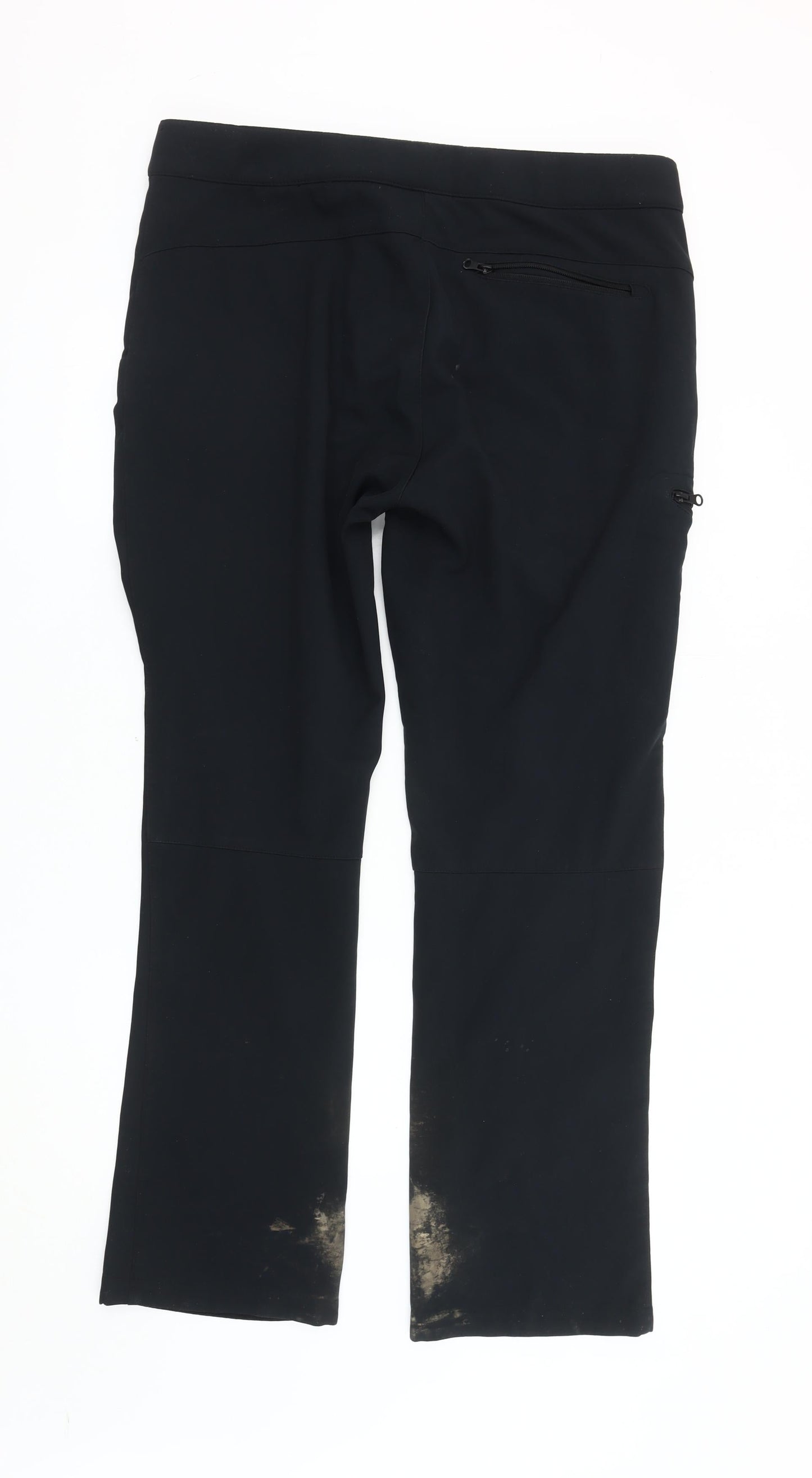 Peter Storm Men's Black Trousers L, Elastic Waist, Casual