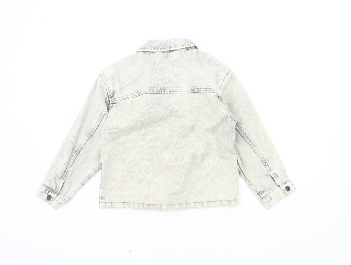 Next Boys Grey Denim Jacket, Size 6-7 Years, Casual