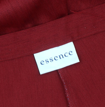 Womens UK Size 30 essence Relaxed Fit Casual Workwear Red Trousers