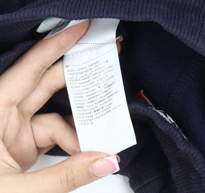 Superdry Men's Blue Jogger Trousers S - Relaxed Fit