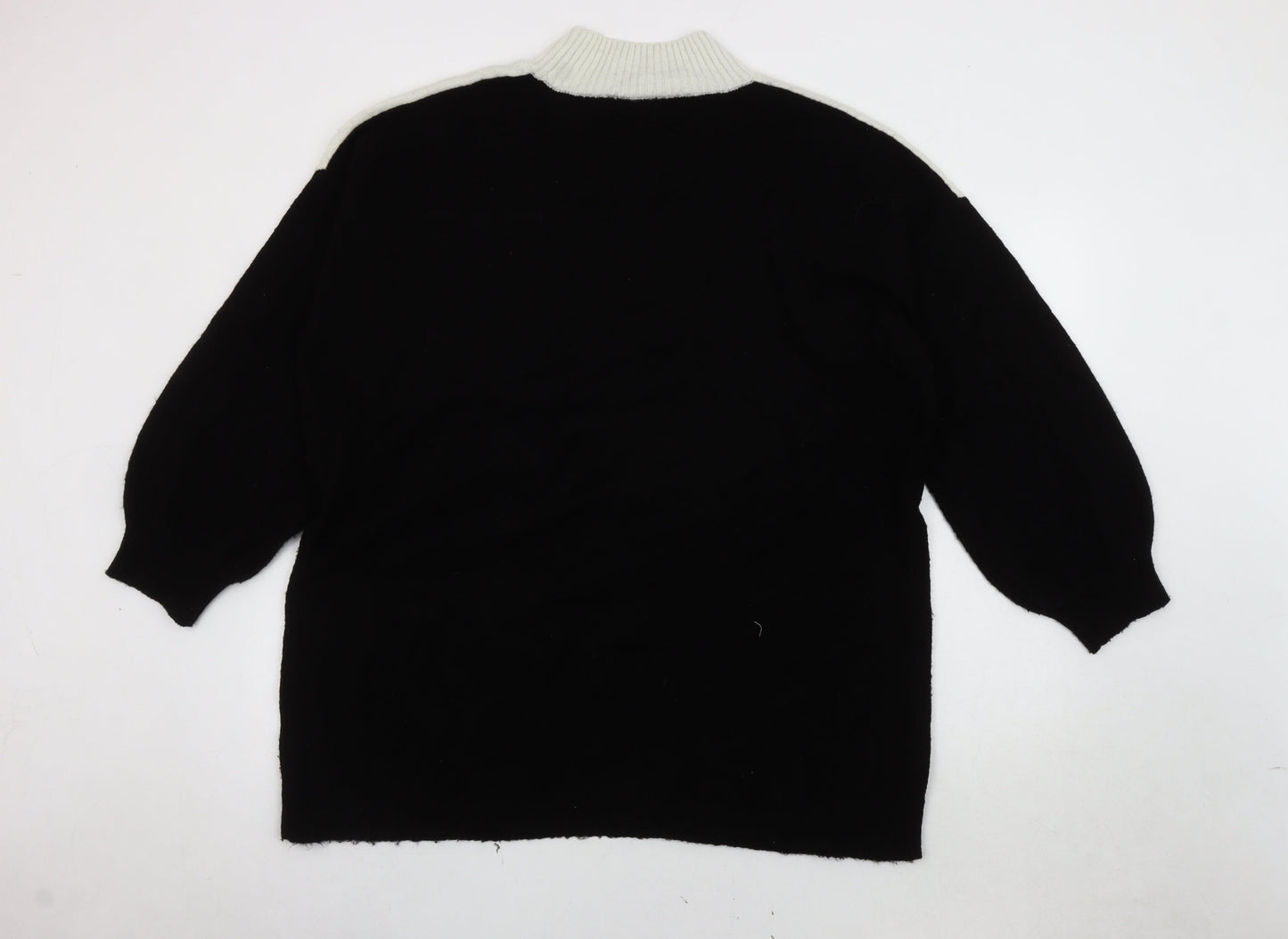 Womens UK Size 18 Roman Black Pullover Jumper