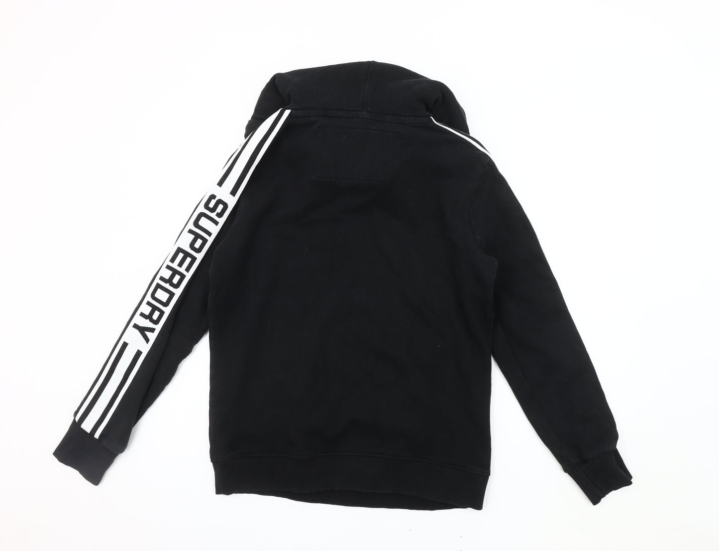 Superdry Women's Black Pullover Hoodie Size 14