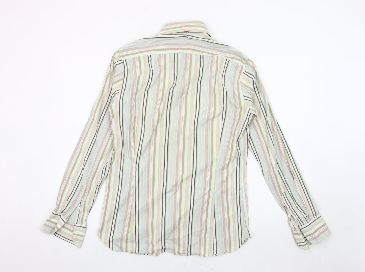 Ted Baker Men's Striped Multicoloured Casual Shirt M