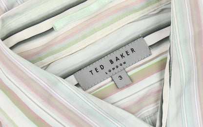 Ted Baker Men's Striped Multicoloured Casual Shirt M