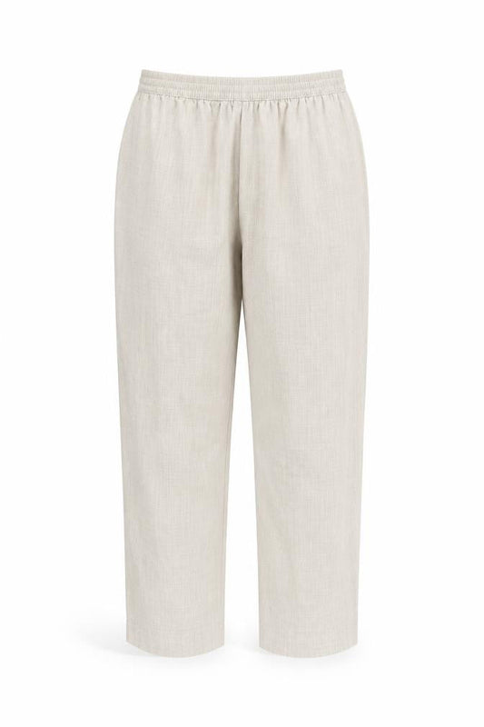 Womens UK Size 12 Honor Millburn Regular Fit Casual Beige Trousers