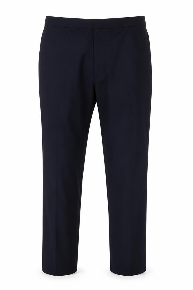 Mens UK Size L Marks and Spencer Tailored Fit Workwear Blue Trousers