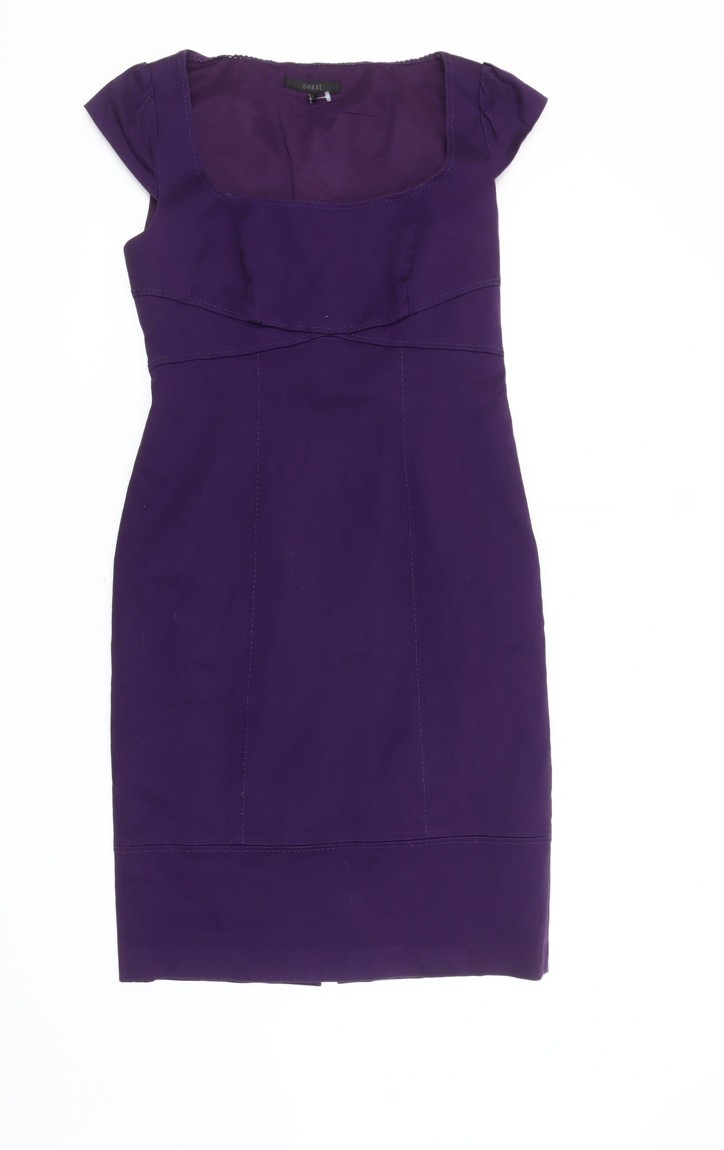 Coast Women's Purple Pencil Dress Size 12