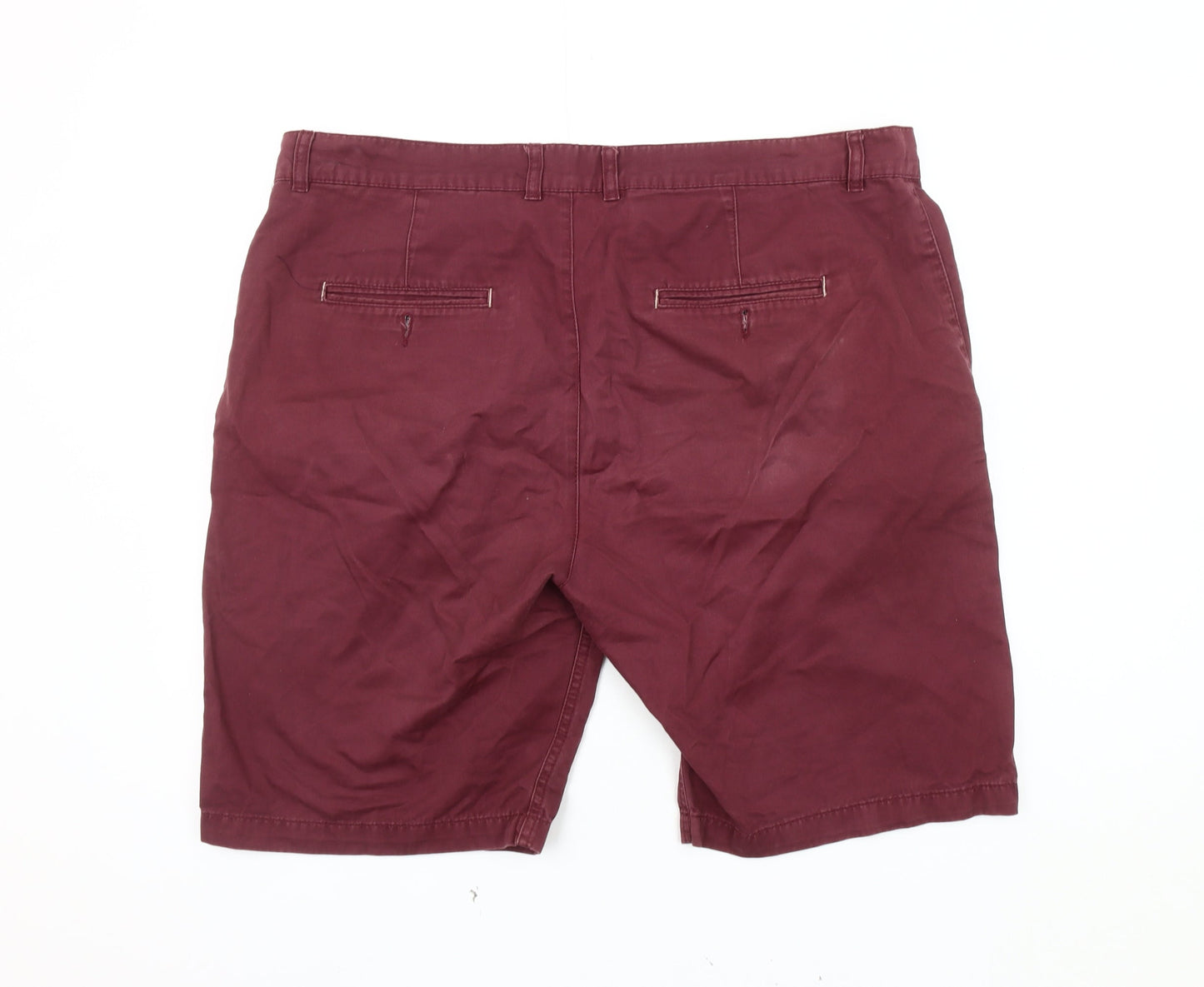 OneSix5ive Men's Red Chino Shorts Size 38