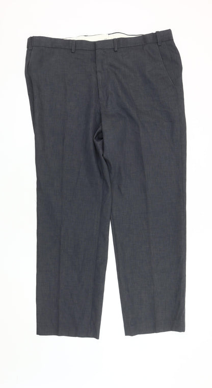 Marks and Spencer Men's Grey Dress Pants 40 in Waist