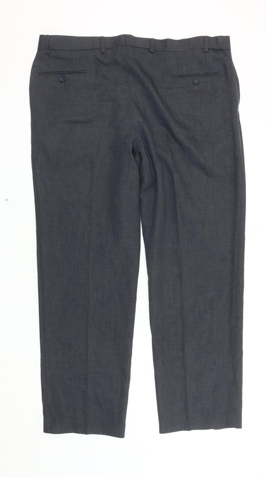 Marks and Spencer Men's Grey Dress Pants 40 in Waist