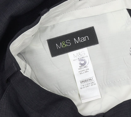 Marks and Spencer Men's Grey Dress Pants 40 in Waist