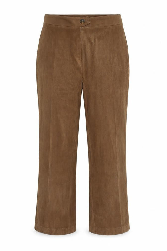 Etam Women’s Brown Straight Leg Trousers Size 14