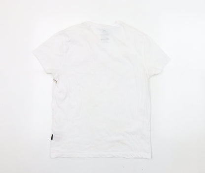 Trespass White XS Unisex Quick Dry Crew Neck T-Shirt